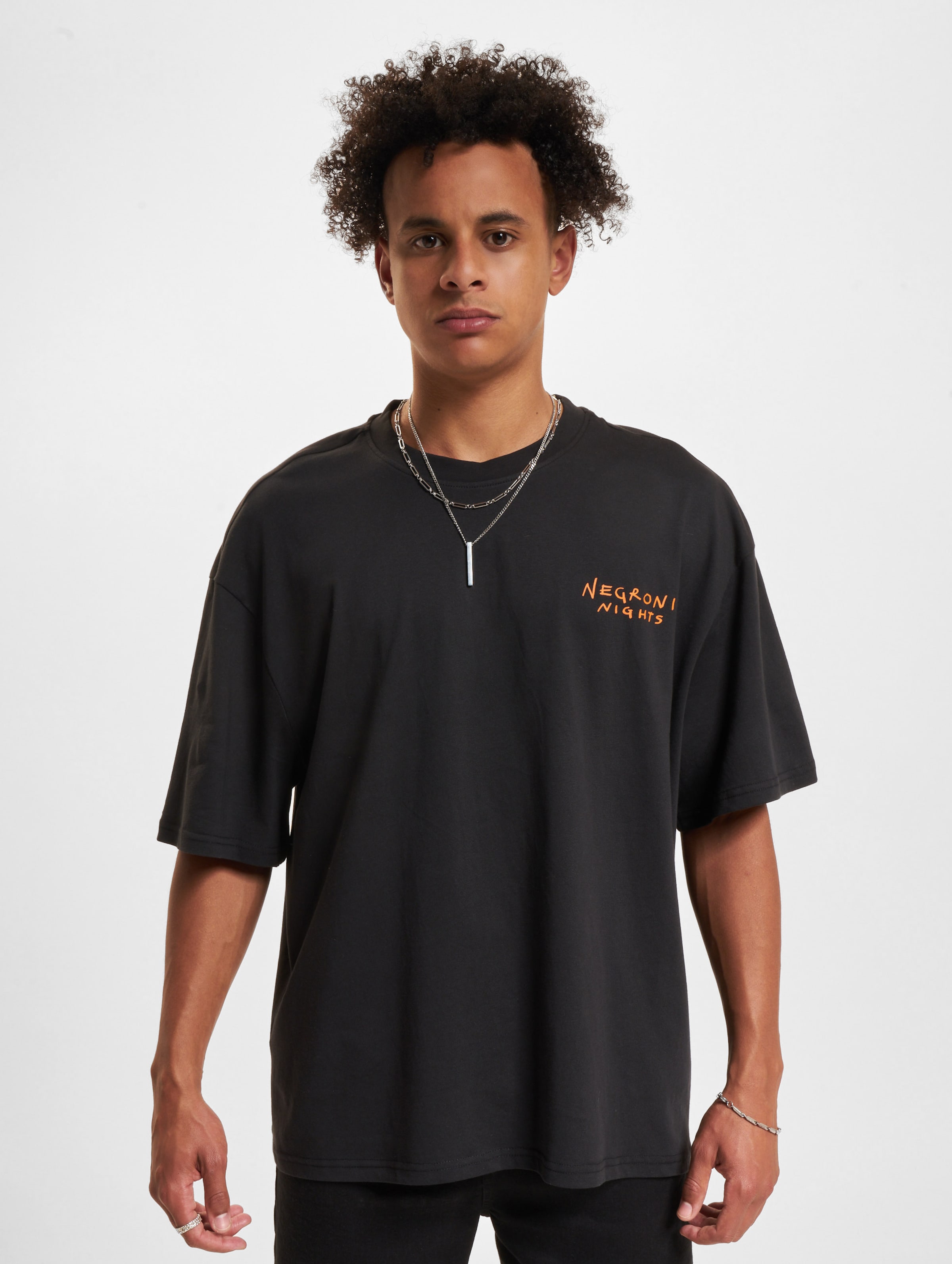 Only & Sons Dax Oversize T-Shirts Männer,Unisex op kleur zwart, Maat XL