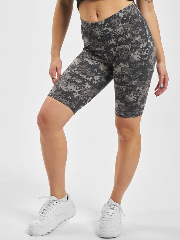 Ladies High Waist Camo Tech Cycle-2
