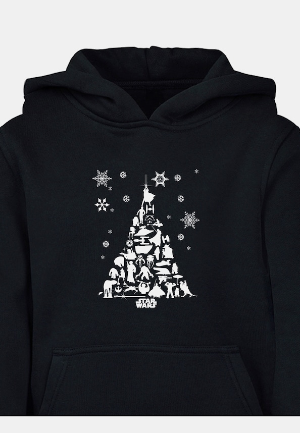 Star Wars Christmas Tree with Basic Kids Hoody-0