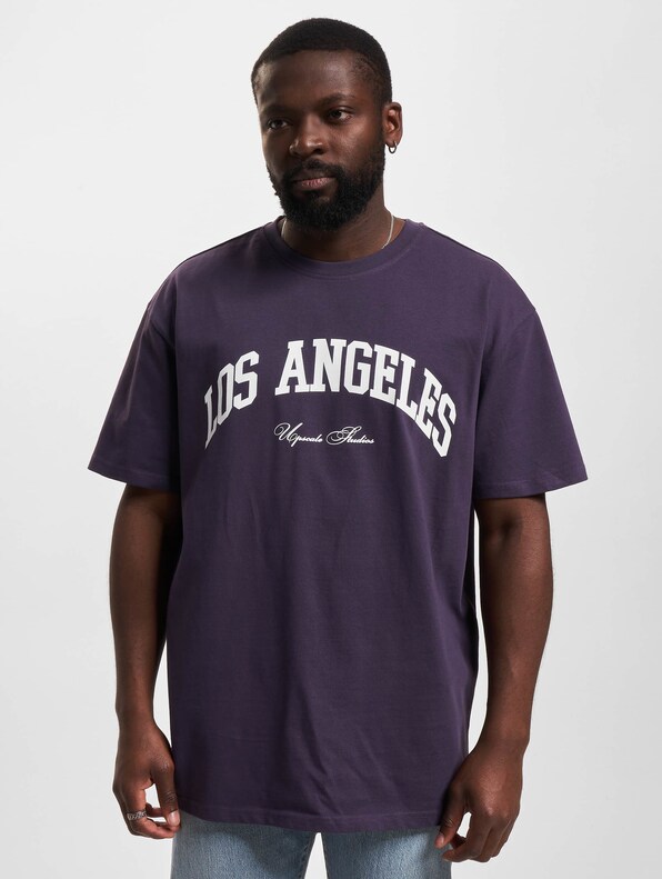 L.A. College Oversize Tee-2