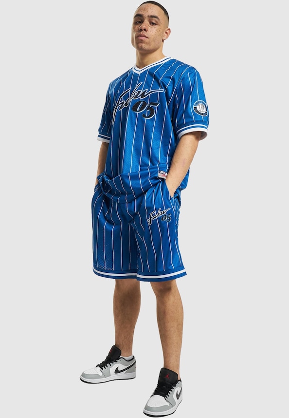 FM232-012-2 FUBU Retro Pinstripe Jersey-2