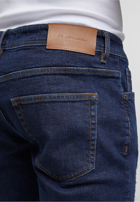 Oscar Ripped Slim Fit Jeans-6