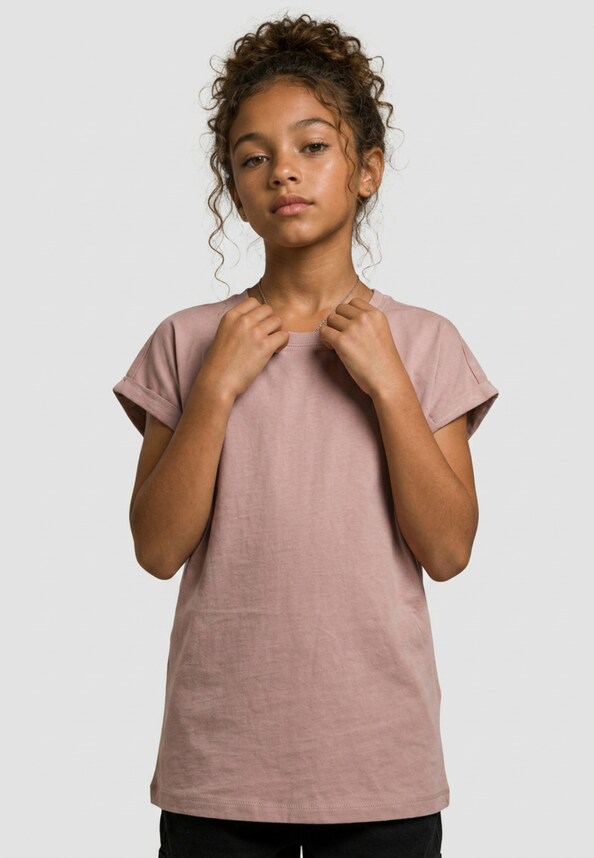 Girls Essentials Extended Shoulder-0