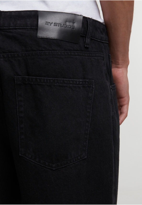 Adrik Basic Baggy Jeans-6