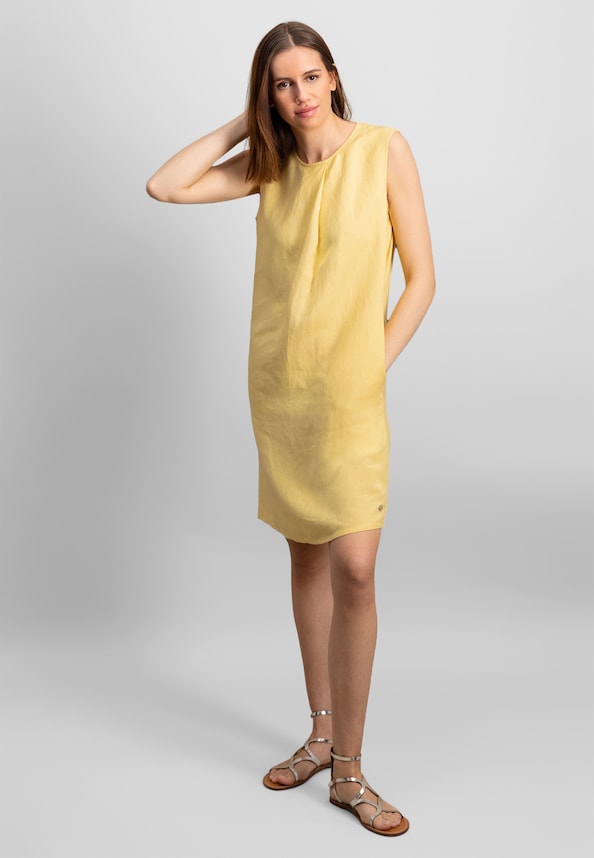 DRESS TOP LINEN MIX-1