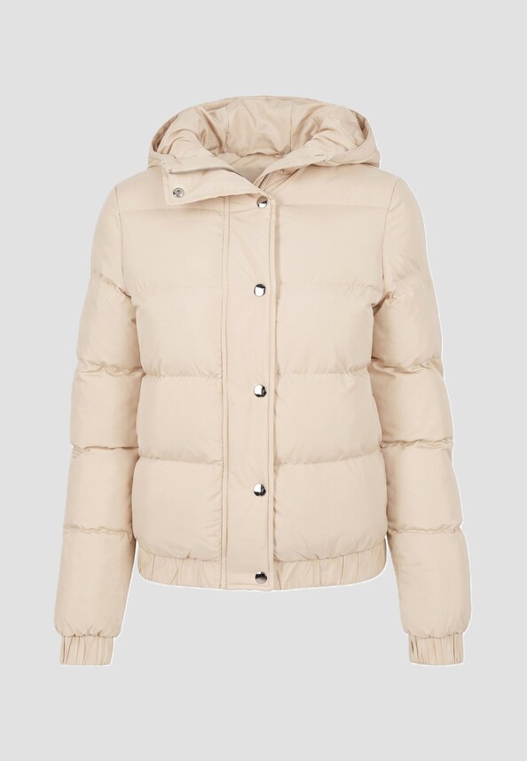 Ladies Hooded Puffer Jacket-2