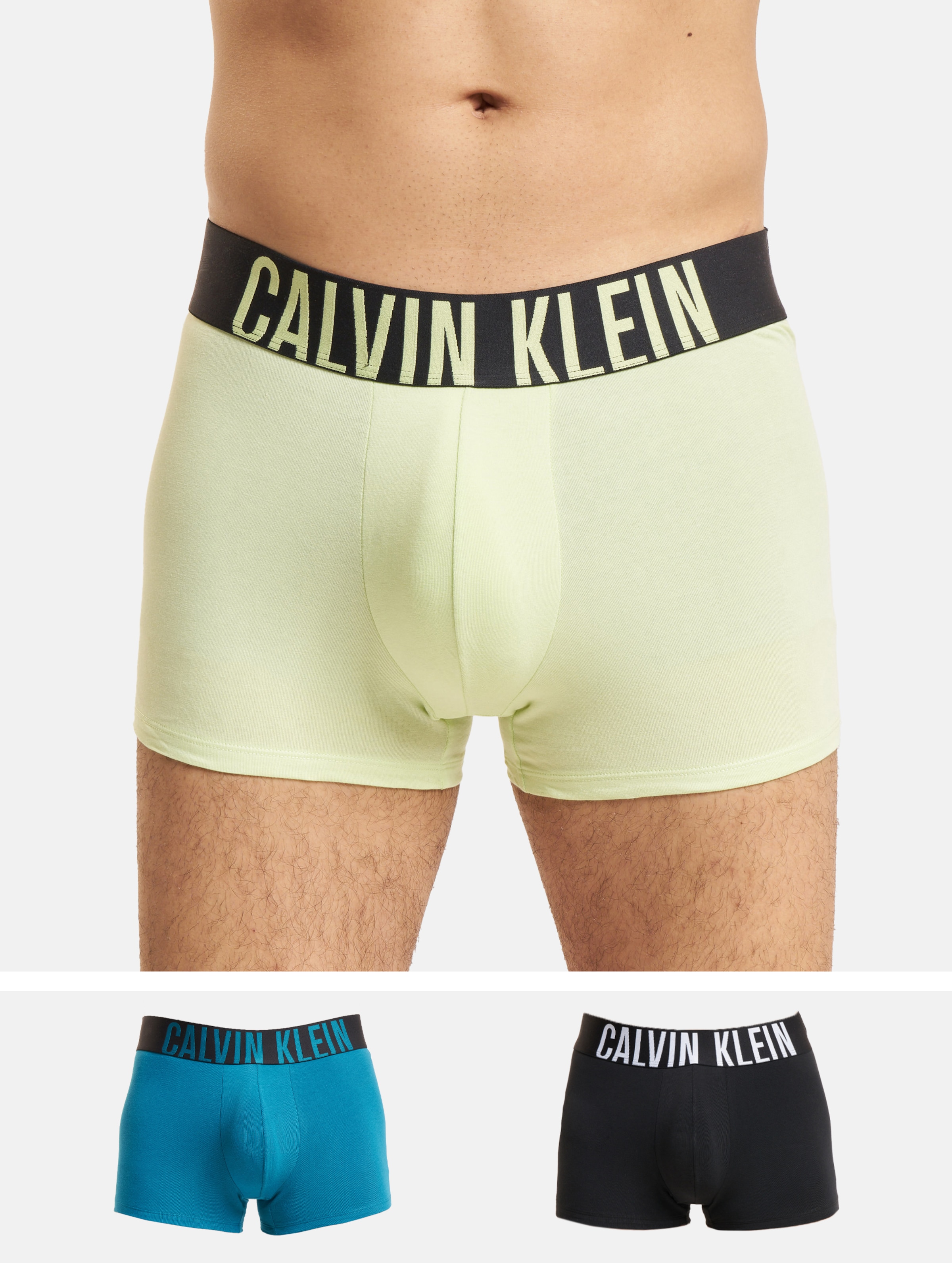 Calvin Klein Trunk 3 Pack Boxershorts Männer,Unisex op kleur kleurrijk, Maat XXL
