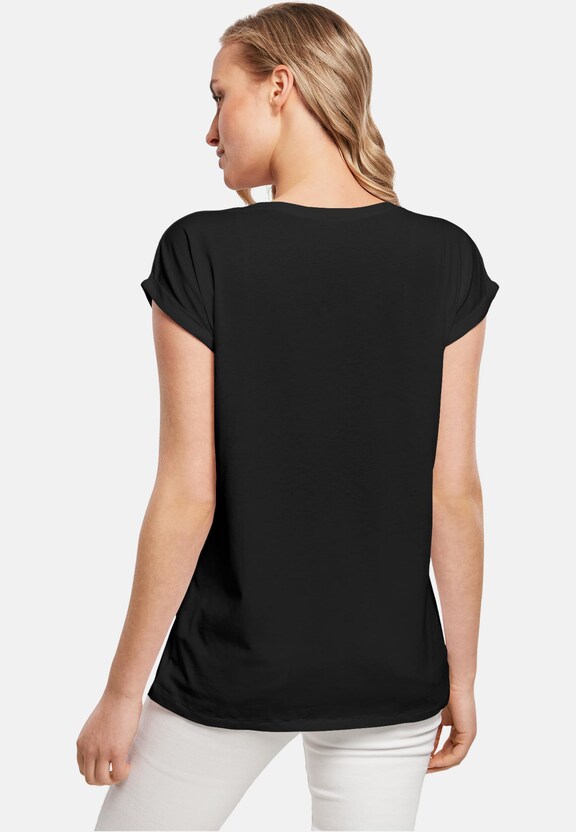 Ladies Retro Boom Extended Shoulder Tee-1