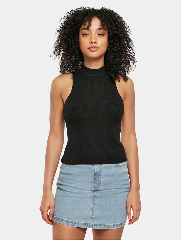 Ladies Short Rib Knit-2