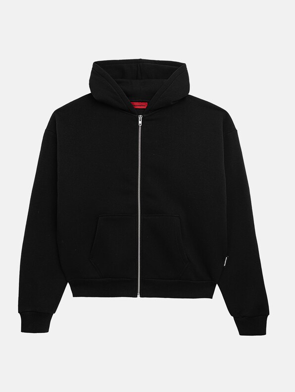 Prohibited Oversized Zip Hoodies-3