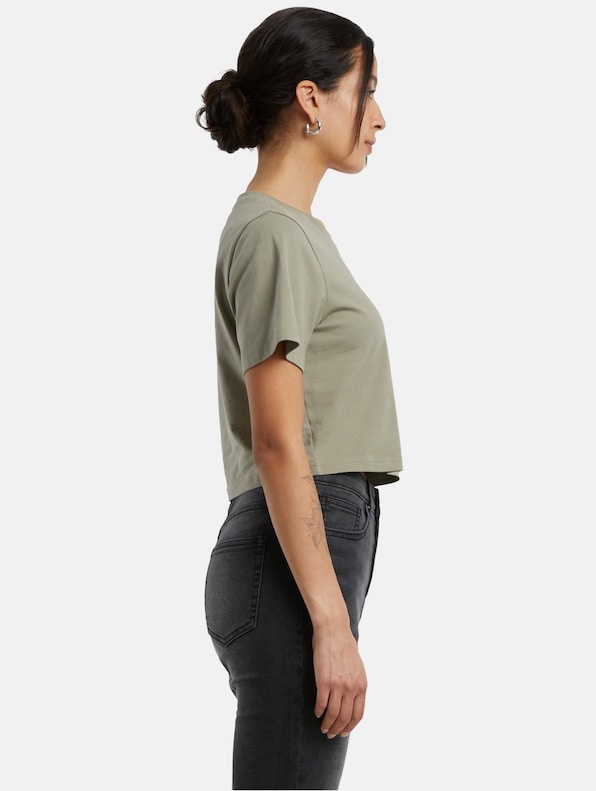 Ladies Cropped Tee-3