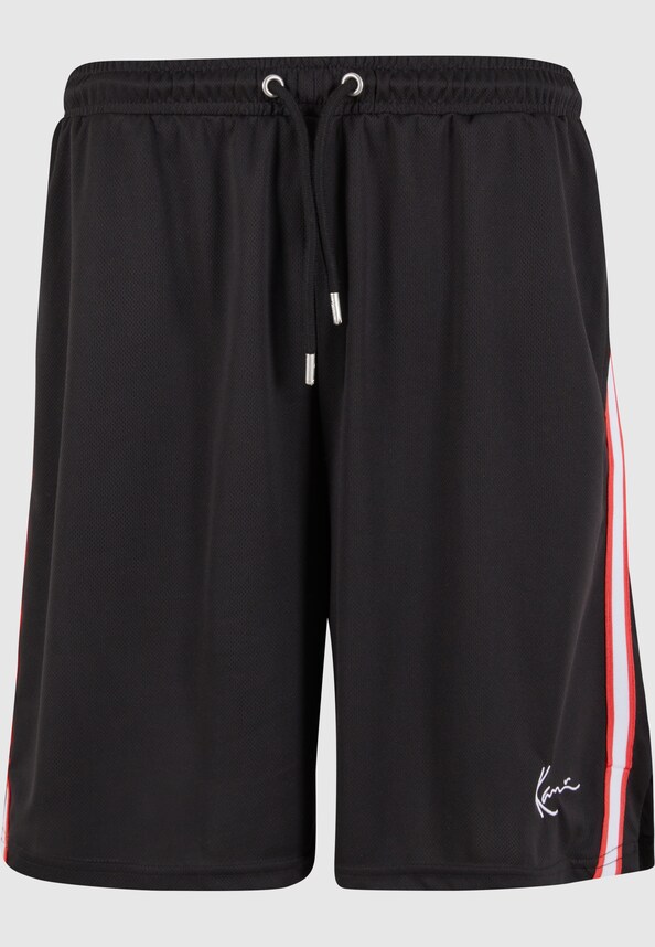 Signature Tape Mesh Shorts-4
