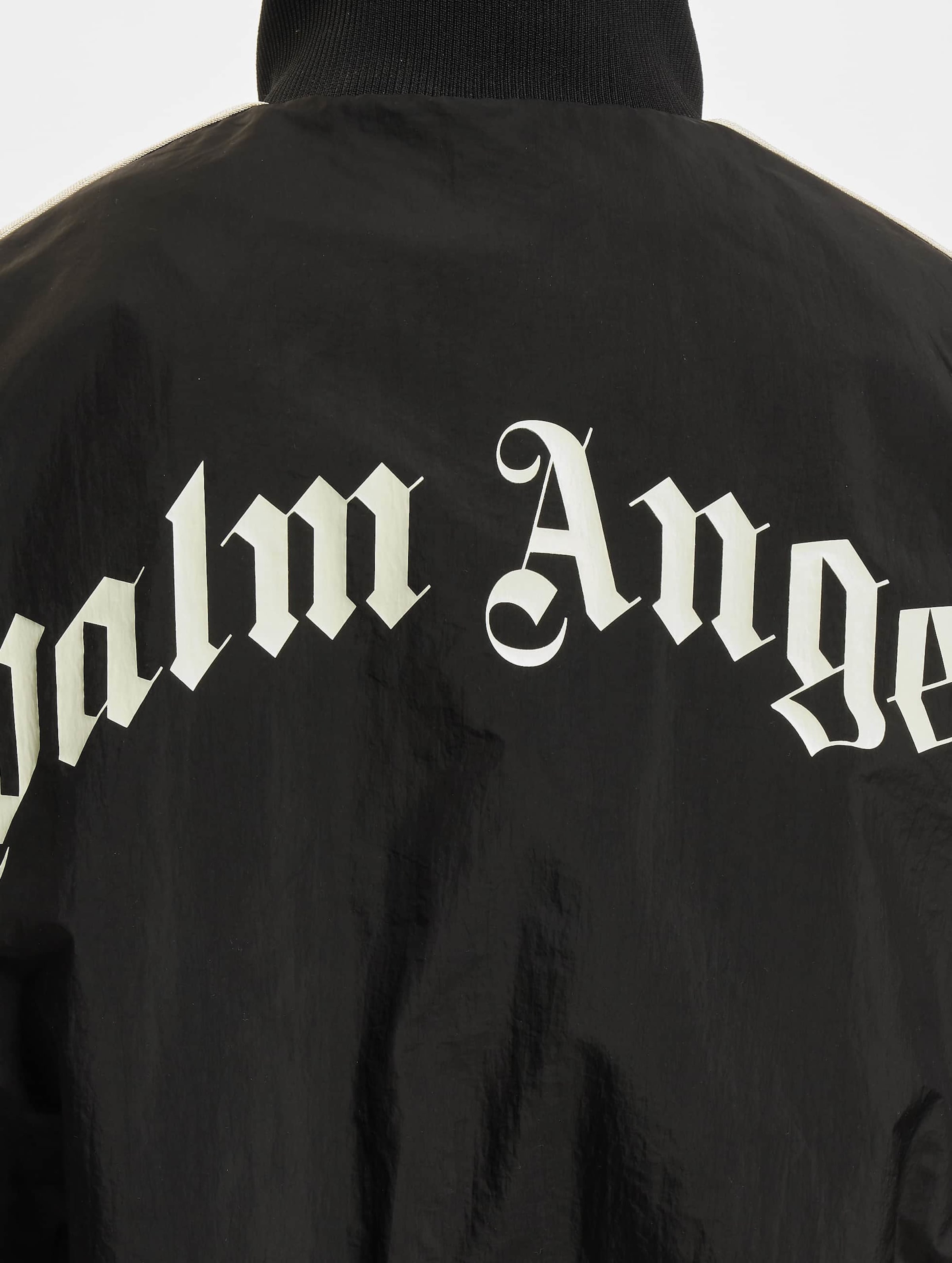 Palm Angels Bomber Track Jacket in Black | Lyst
