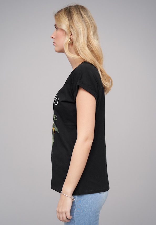 Ladies 77 Limoncello Extended Shoulder Tee-2