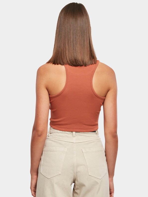 Ladies Cropped Rib-1