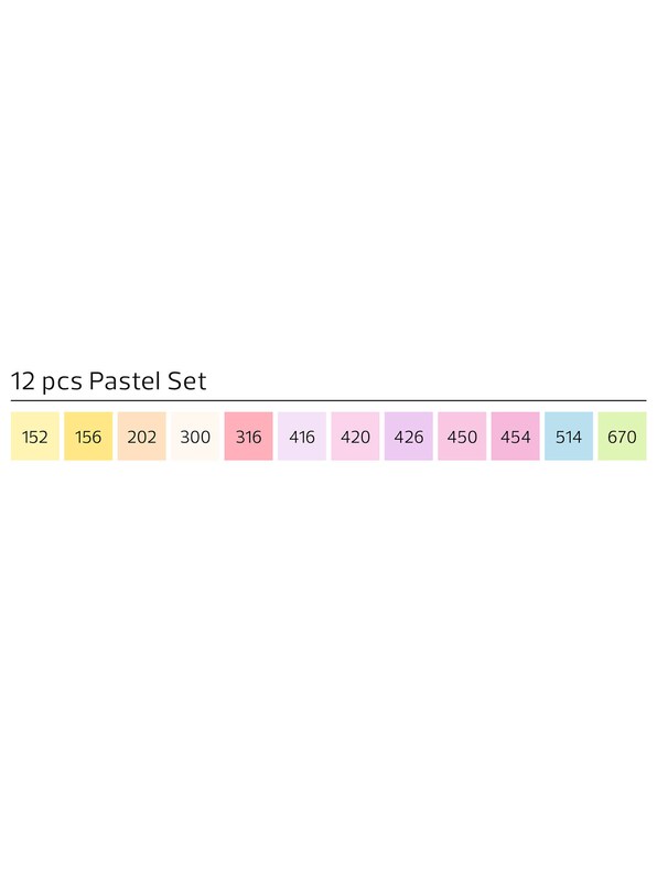 Stylefile Marker Classic 12pcs-1