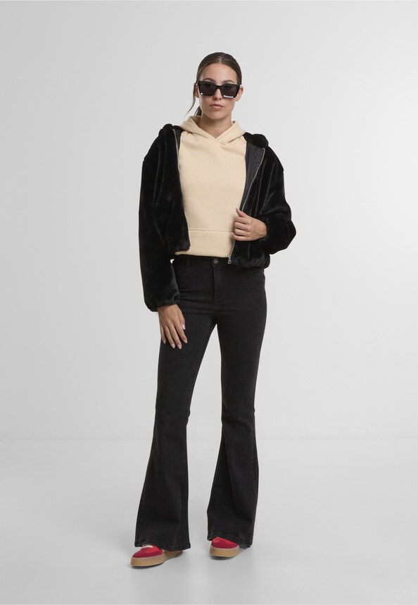 Ladies Basic Essential Hoody-2