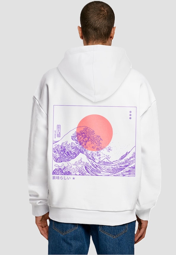 fantastic japanese grey and Kanagawa Welle with Ultra Heavy Hoody-1