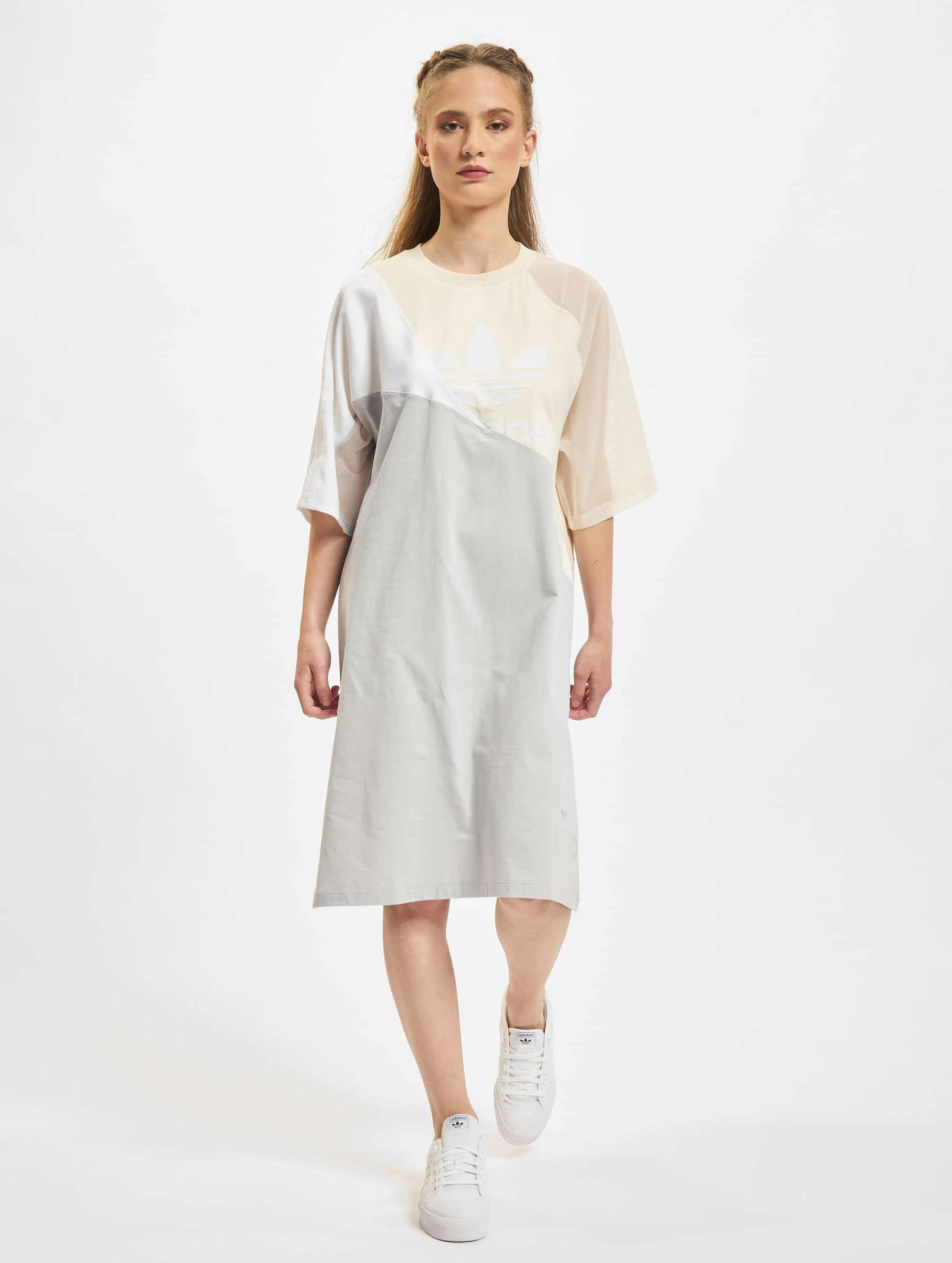 adidas Originals Adidas Tee Dress Vrouwen op kleur beige, Maat 38