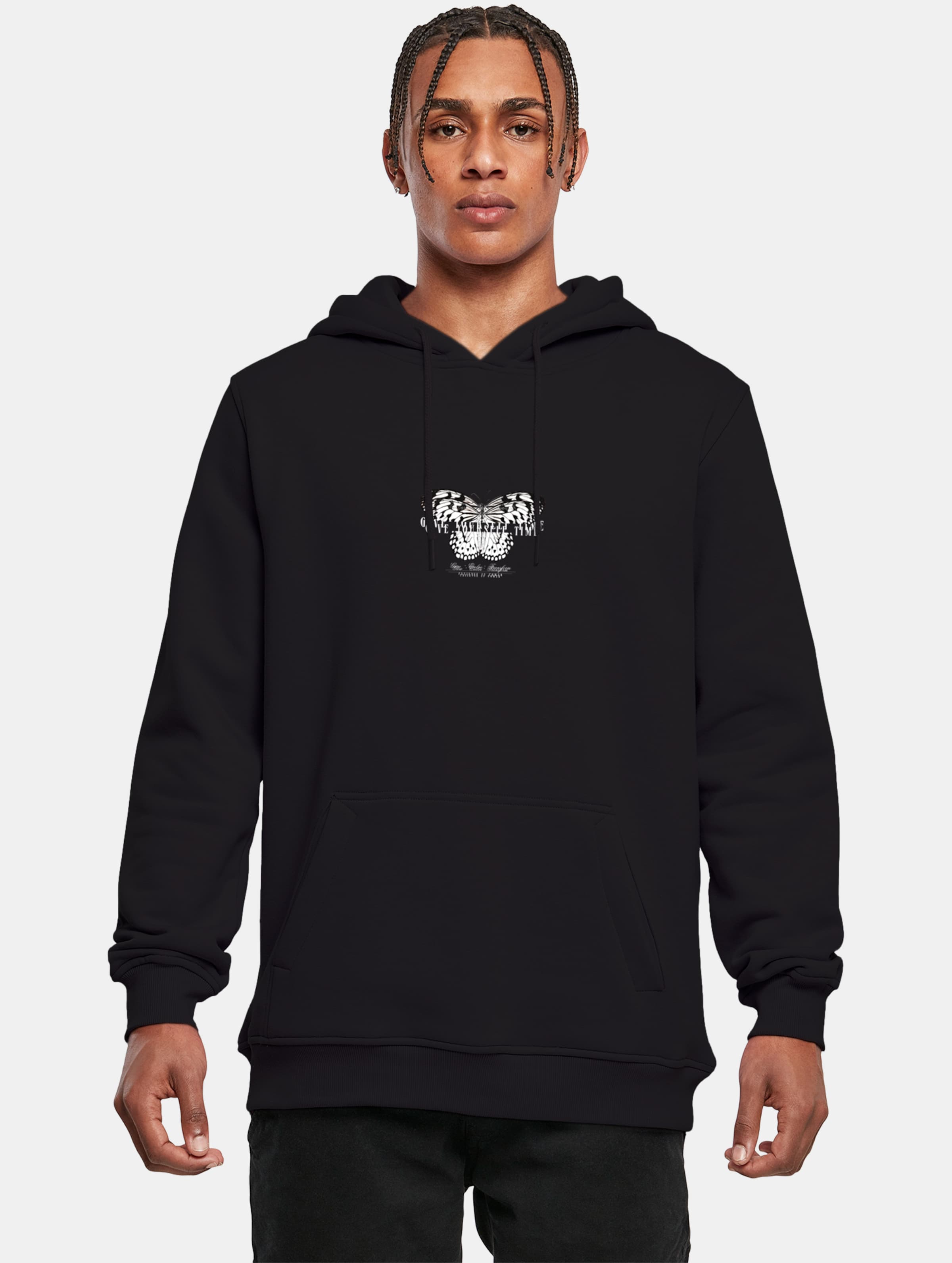 Mister Tee - Give Yourself Time Hoodie/trui - XL - Zwart