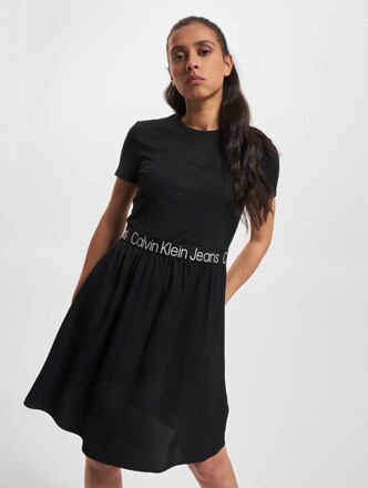 Calvin Klein Jeans Logo Elastic Kleid
