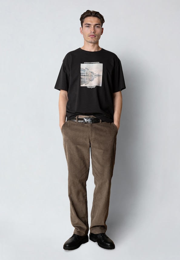 Rainy Copenhagen Organic T-Shirt-1