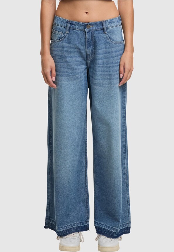 Ladies Wide Leg Denim-2