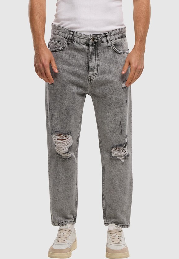 2Y Destroyed Relaxed Fit Denim-2