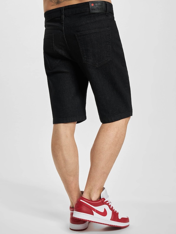 Denim Project Dpreg. Fit Shorts Black Stone-1