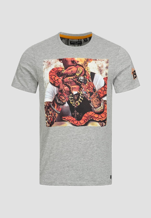 Brave Soul Herren T-Shirt-0