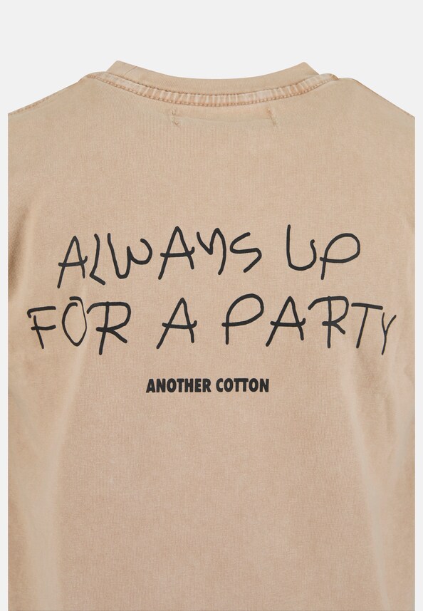 Always up Oversized T-Shirt Washed-0