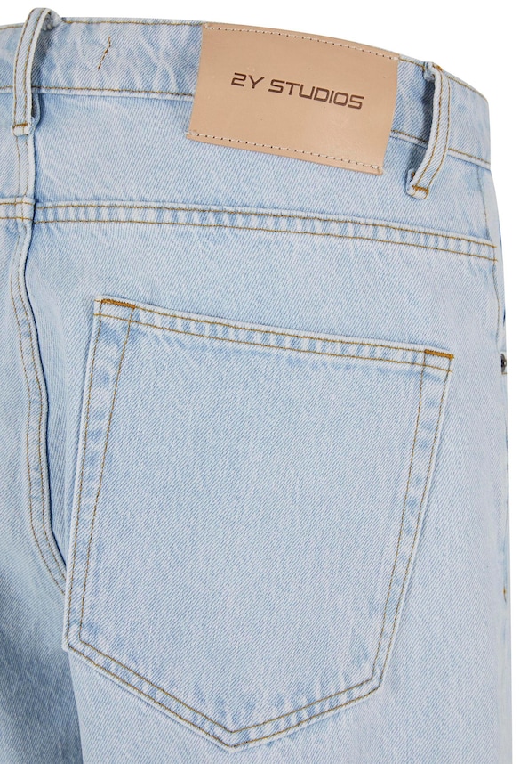 Adrik Basic Baggy Jeans-9