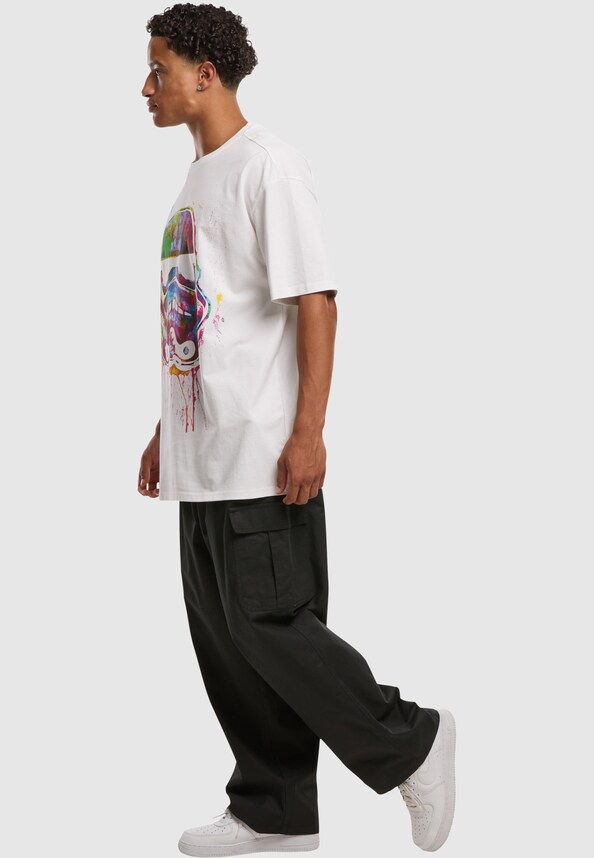 Stormtrooper  Paint Splats with Heavy Oversize Tee-3