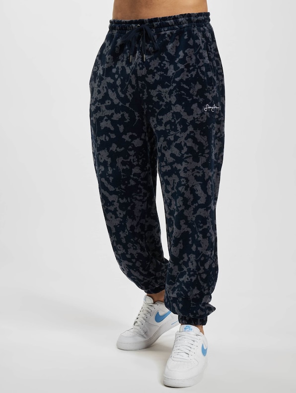 Script Logo Floral Camouflage Velours-2
