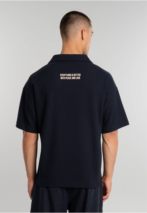 Peace Waffle Polo-1