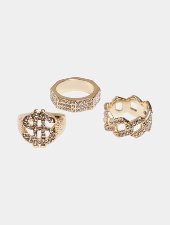 Urban Classics Dollar Ring 3-Pack