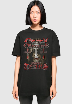 Ladies Ozzy Osbourne - No More Tears Oversized Boyfriend Tee