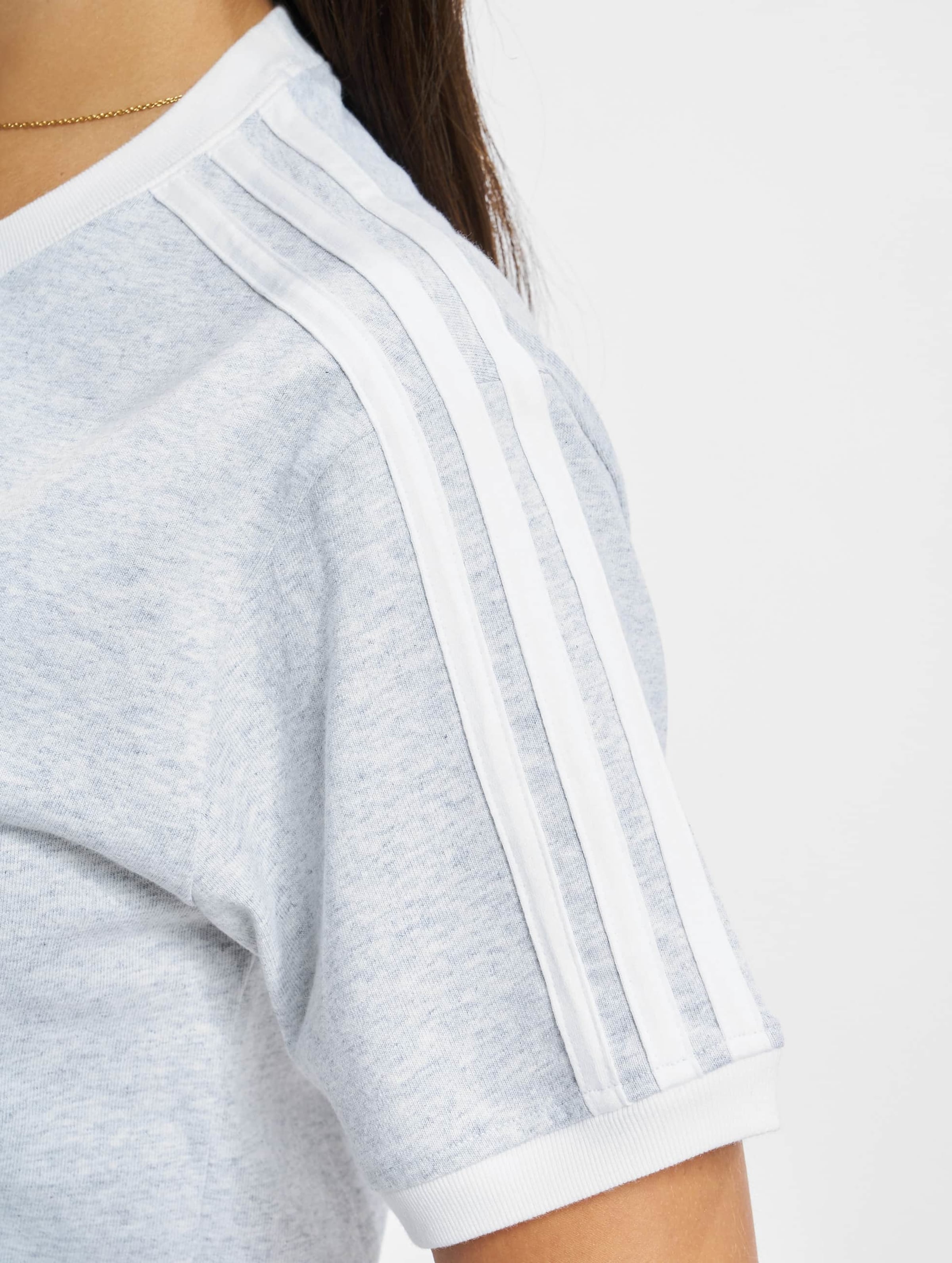 T shirt best sale adidas gris femme