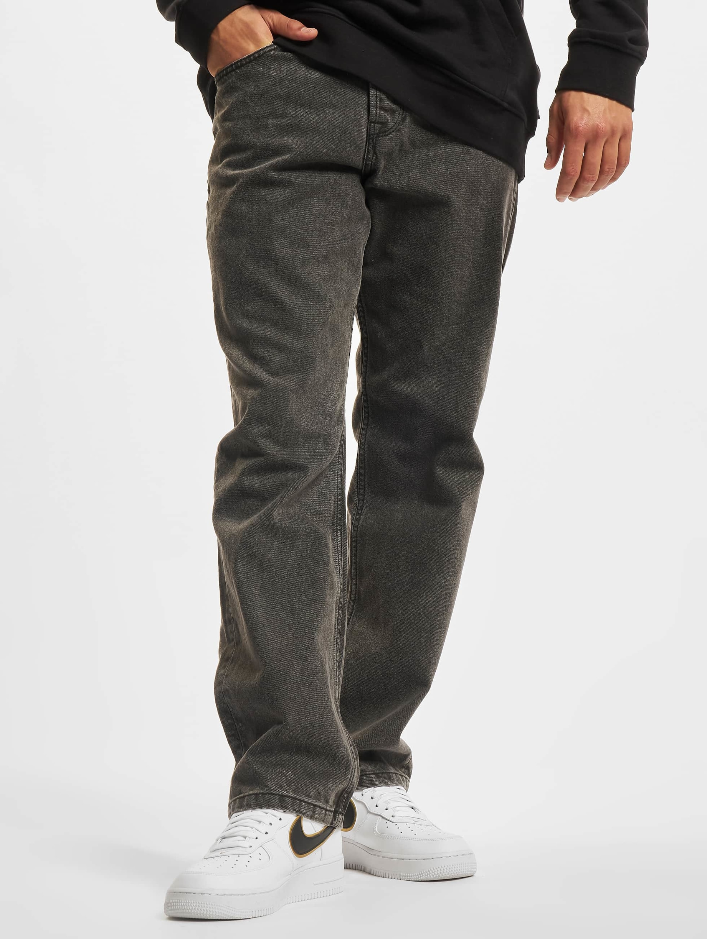Only & Sons Edge Washed Loose Fit Jeans Mannen op kleur zwart, Maat 3232
