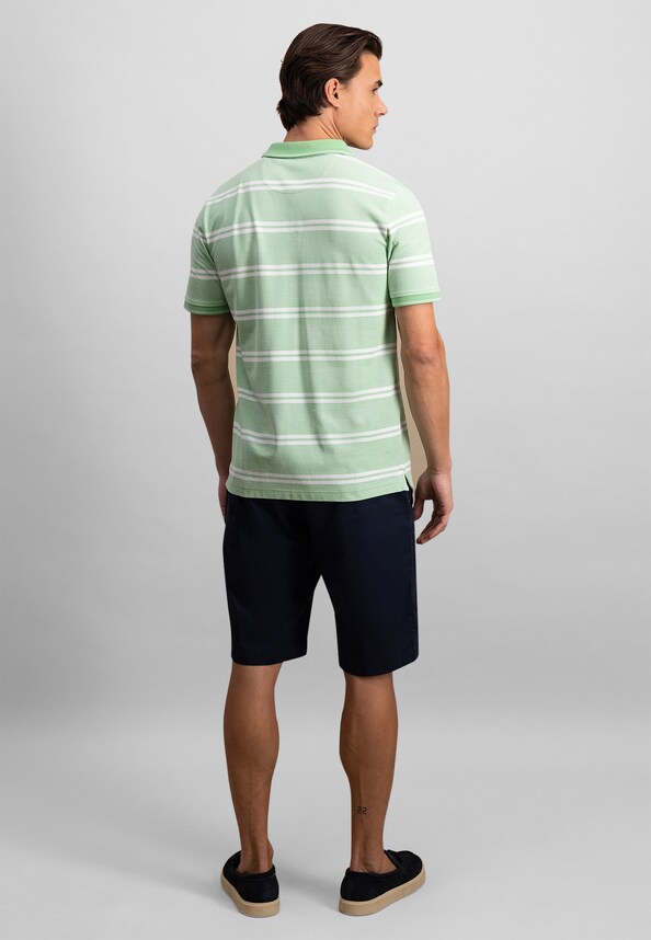 Polo 2-Tone stripe-2