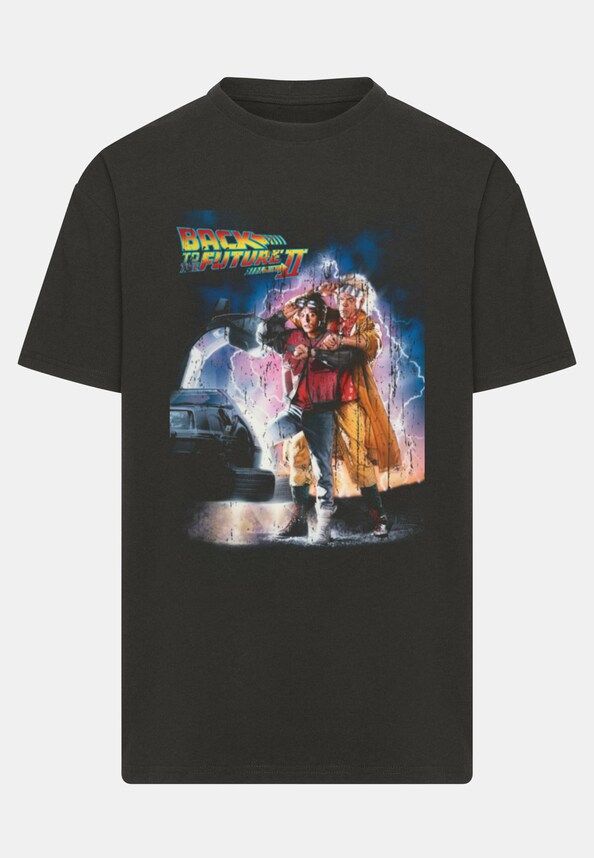 Back to the Future II Poster Oversize Tee-2