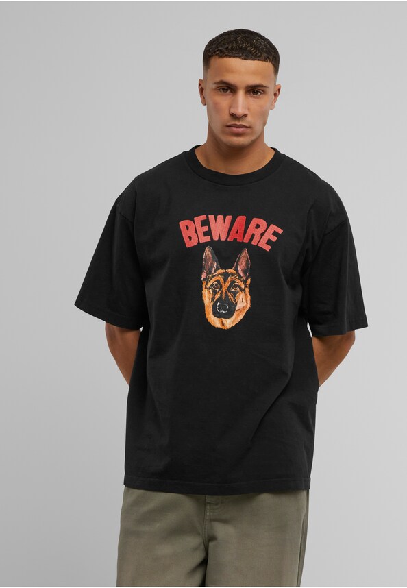 BEWARE SIGN T-SHIRT-0