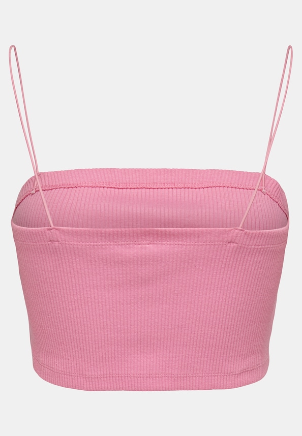 ONLY Damen Ribbed Crop Top-1