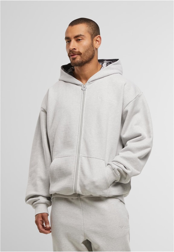 ZIP HOODIE PRINTED HOOD-0