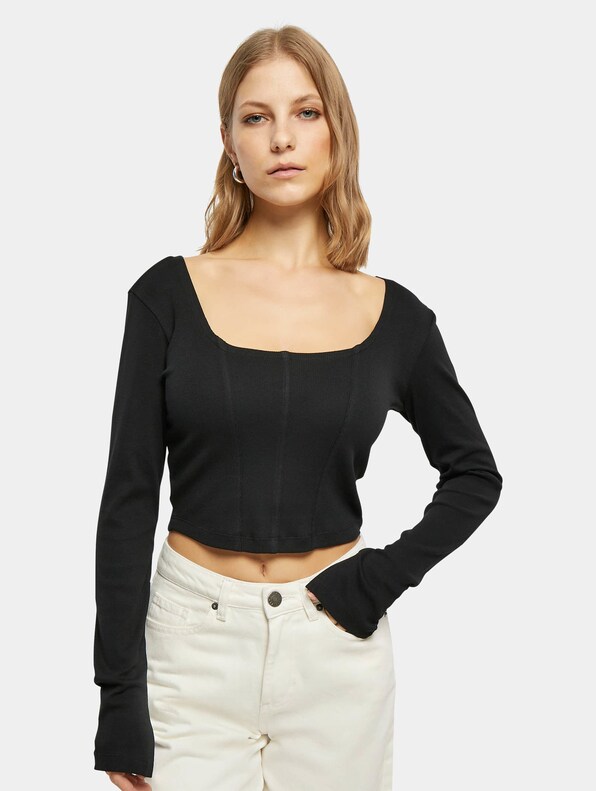 Ladies Short Rib Corsage -0