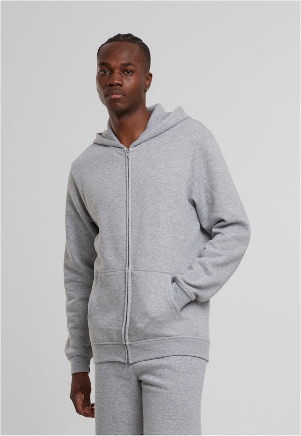 Basic Essential Zip Hoody-0