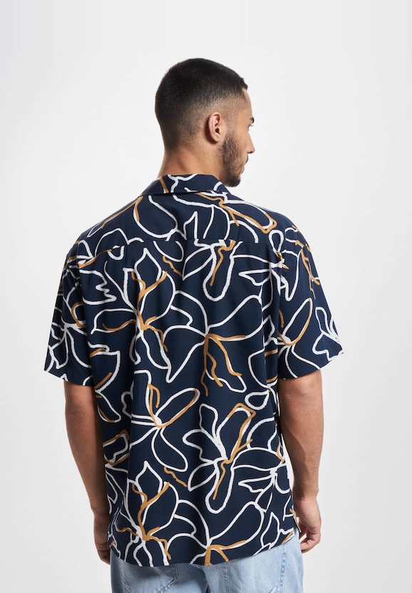 Jack & Jones Blatropic Resort Relax Hemd-1