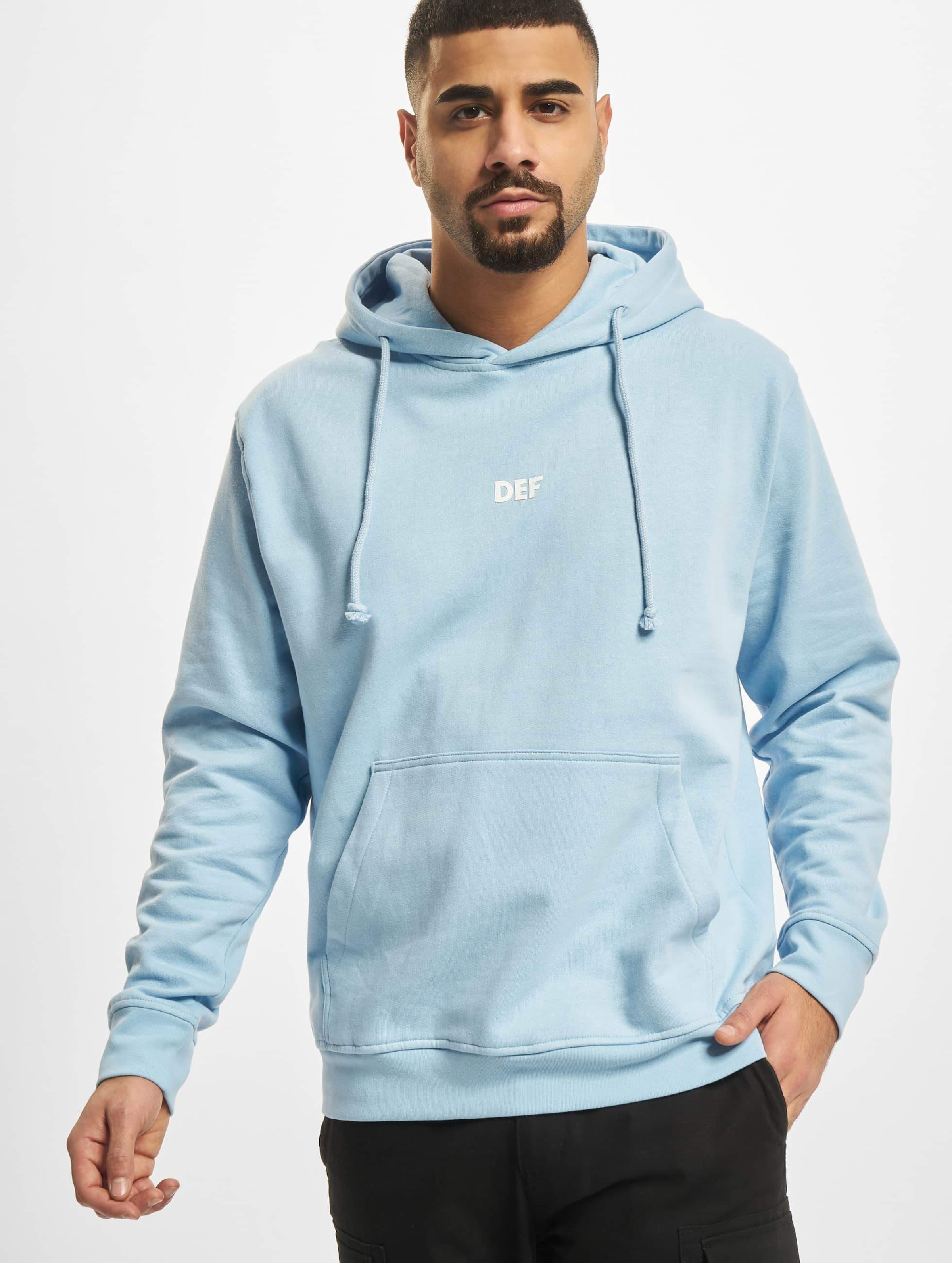 DEF - Oversized Hoodie/trui - S - Blauw