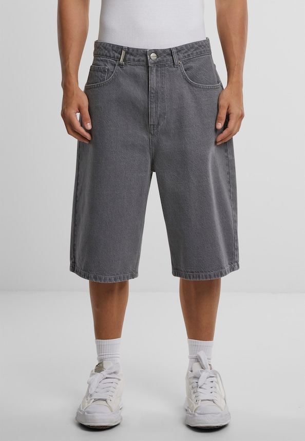 Junan Baggy Basic Shorts-0