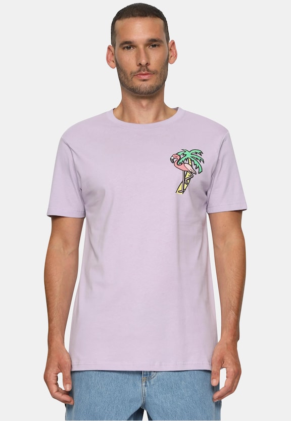 Flamingo T-Shirt Round Neck-0